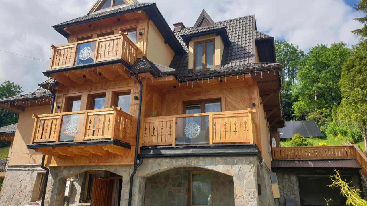 זקופאנה Villa Fortuna - Regionalne Apartamenty & Spa - Sauna, Grill, Jacuzzi Z Widokiem Na Tatry מראה חיצוני תמונה