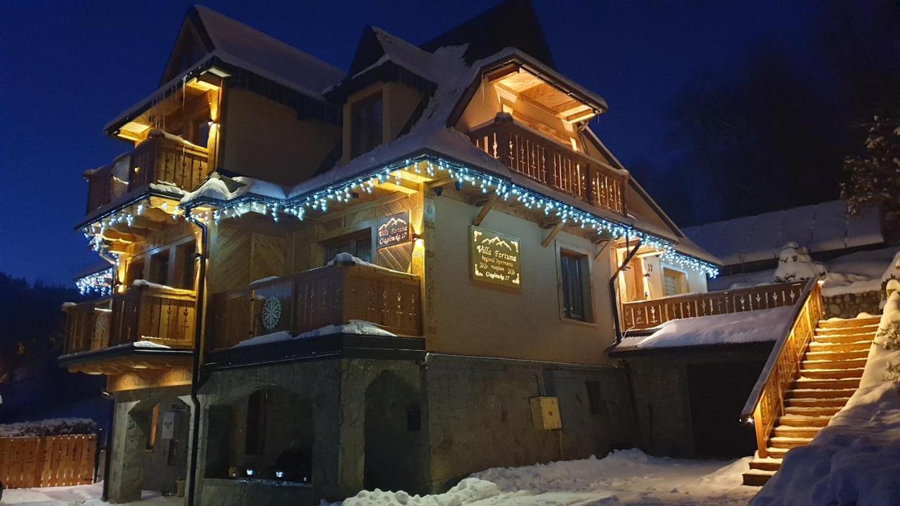 זקופאנה Villa Fortuna - Regionalne Apartamenty & Spa - Sauna, Grill, Jacuzzi Z Widokiem Na Tatry מראה חיצוני תמונה
