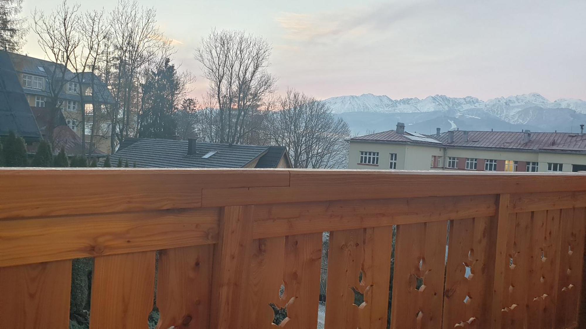 זקופאנה Villa Fortuna - Regionalne Apartamenty & Spa - Sauna, Grill, Jacuzzi Z Widokiem Na Tatry חדר תמונה