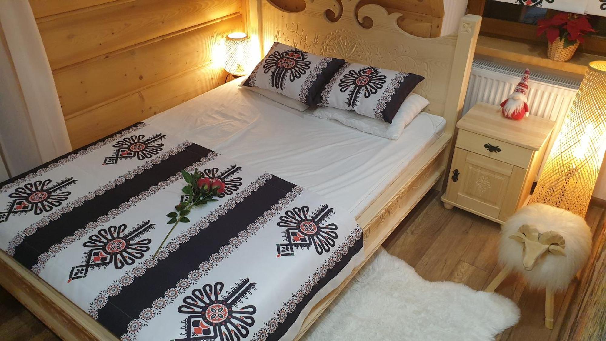 זקופאנה Villa Fortuna - Regionalne Apartamenty & Spa - Sauna, Grill, Jacuzzi Z Widokiem Na Tatry חדר תמונה